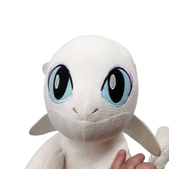 How To Train Your Dragon Toothless & Light Fury Plush Set By Build-A-Bear - Picture 4 of 7